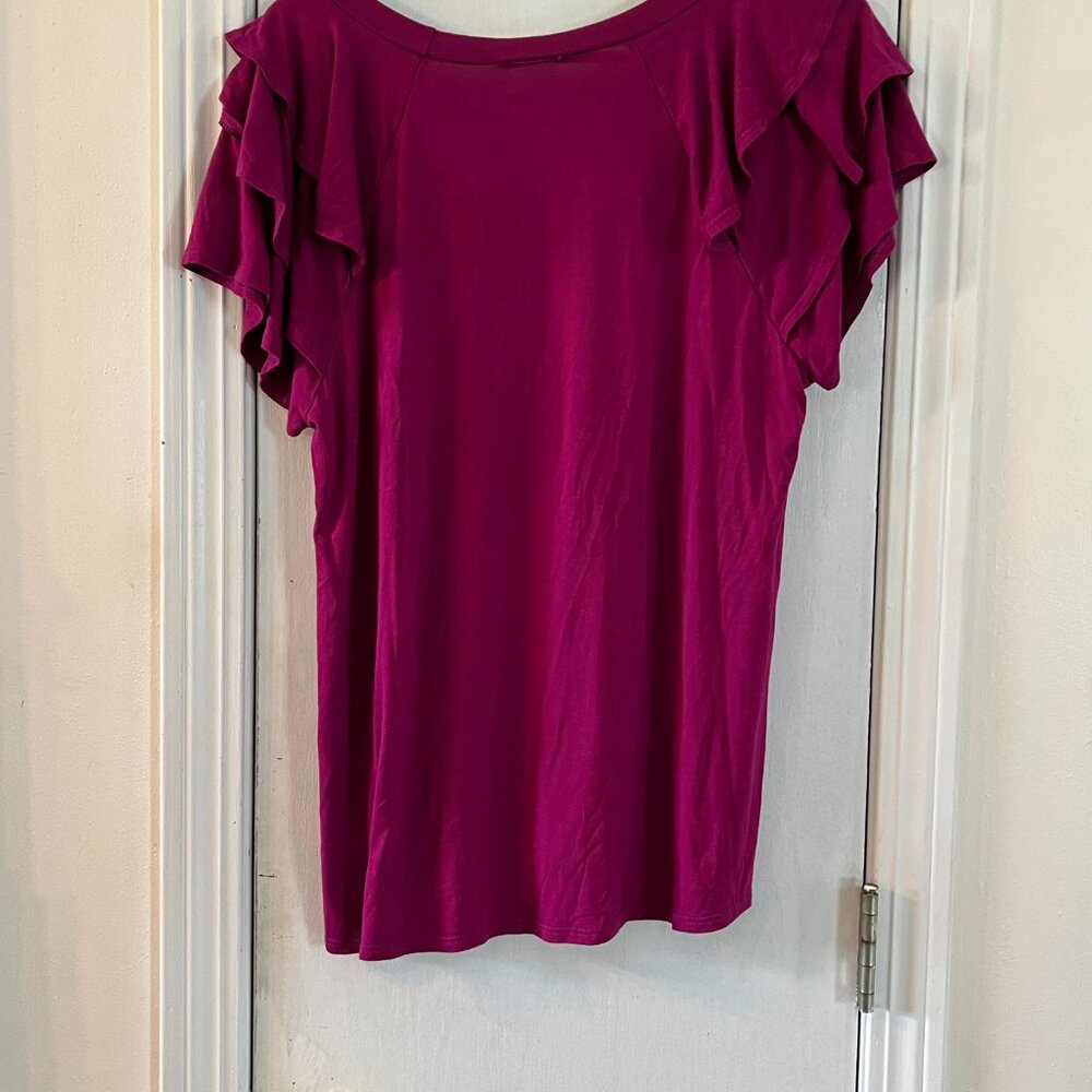 Pulse Ruffle Sleeve Top - Picture 2 of 2